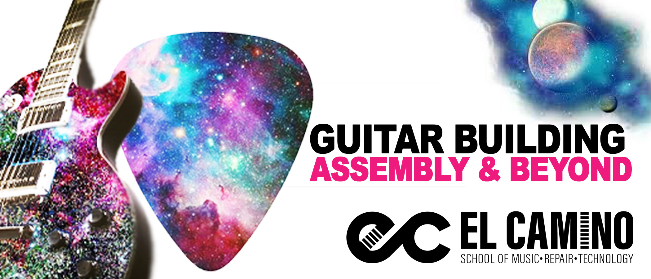 Banner for Guitar Building and Assembly Course
